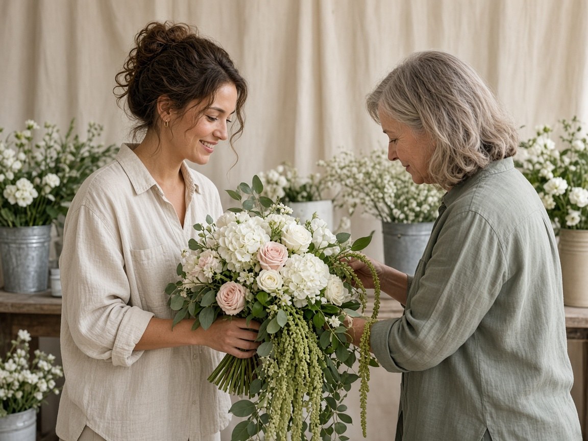 Bridal bouquet class