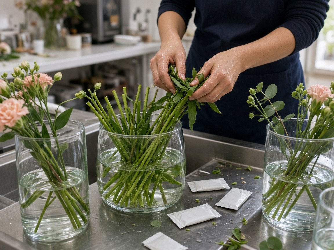 Cut-flower care